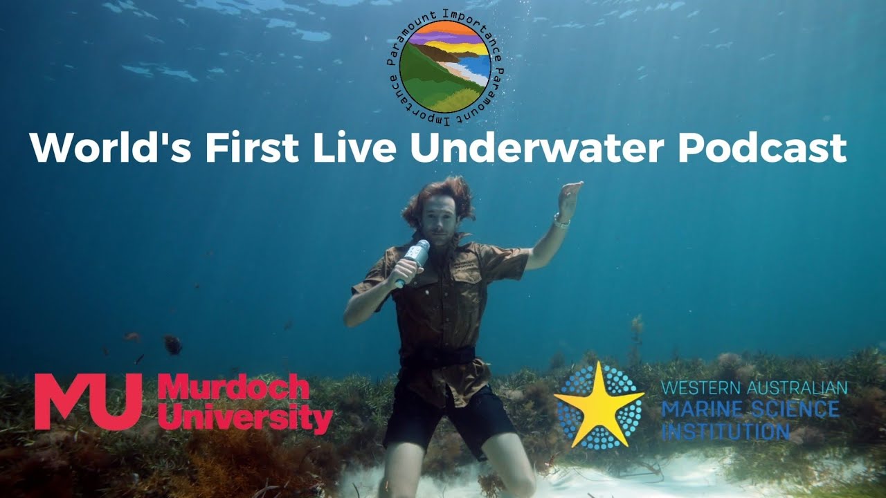 World's First Live Underwater Podcast