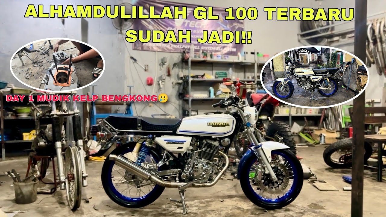 AKHIRNYA GL 100 ALIP FANDY SUDAH JADI!! TINGGAL PAMERIN KE MAS RIZAL RANS!