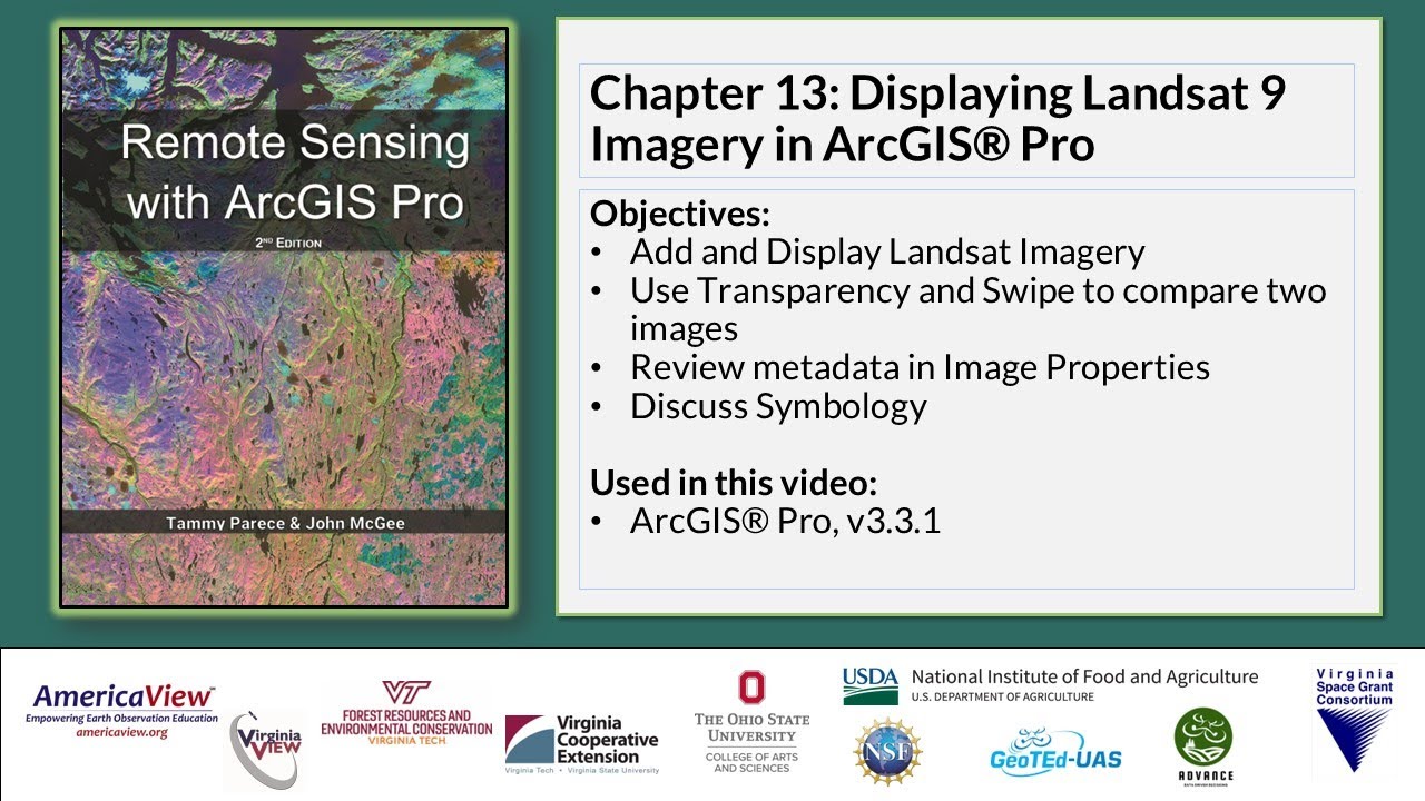 Chapter 13 Displaying Landsat 9 Imagery in ArcGIS Pro