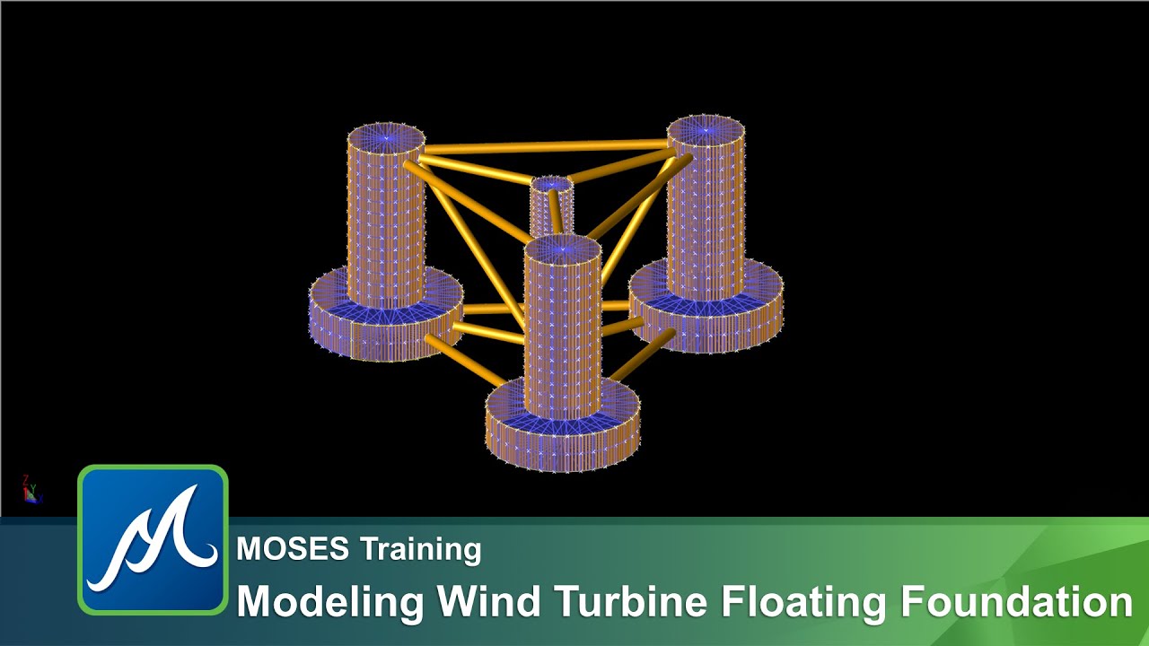 MOSES Wind Turbine Modeling Geometry - Main Column - Part 1