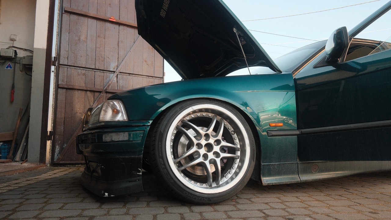 (P)odpalam E36 Turbo po zimie!