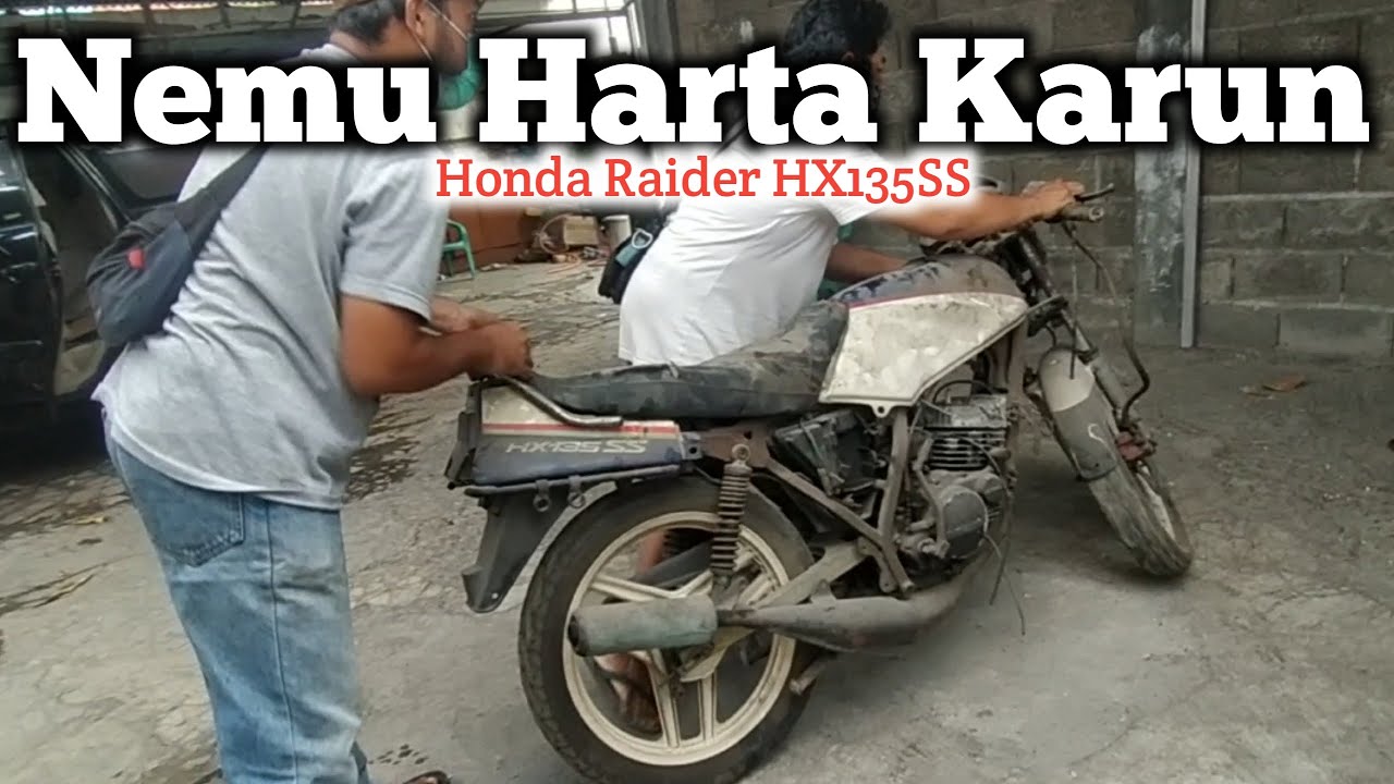 Berburu Motor Langka. Honda Raider HX135SS