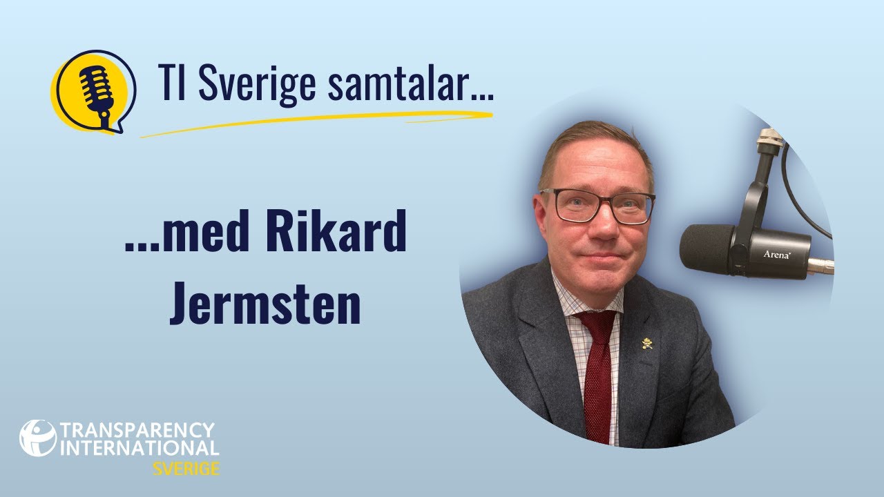 TI Sverige samtalar med Rikard Jermsten, generaldirektör på Ekobrottsmyndigheten