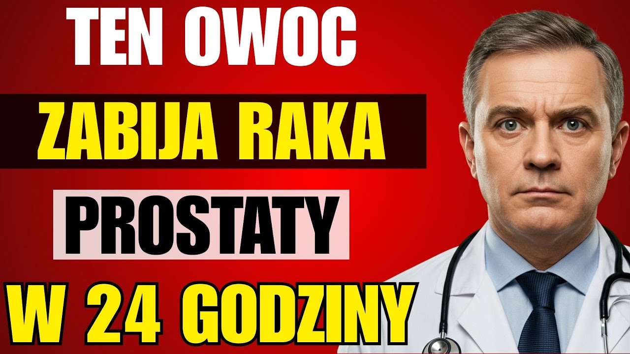 Tylko 1 owoc zmniejsza POWIĘKSZENIE twojej PROSTATY | Zdrowie 365