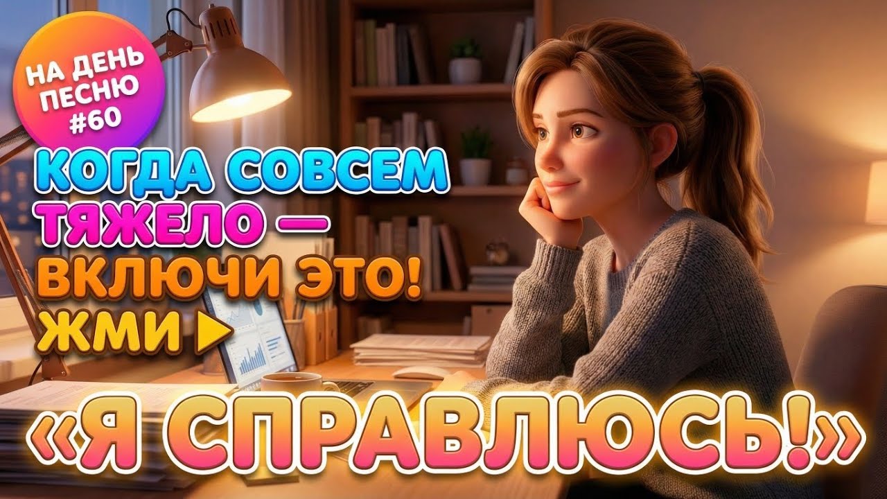 НА ДЕНЬ ПЕСНЮ #60 | Сильная ПЕСНЯ-АФФИРМАЦИЯ про трудности и веру | 