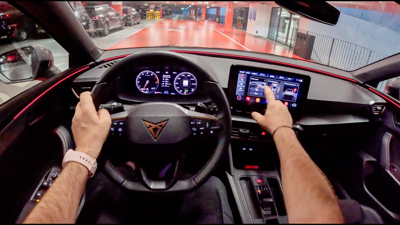 2023 Cupra Leon Night [2.0 TSI 190H] | POV Test Drive #1853 Joe Black