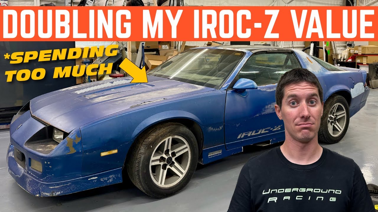 Удвоил стоимость своего Camaro IROC-Z за 1000 долларов за один день... Возможно, утроил.