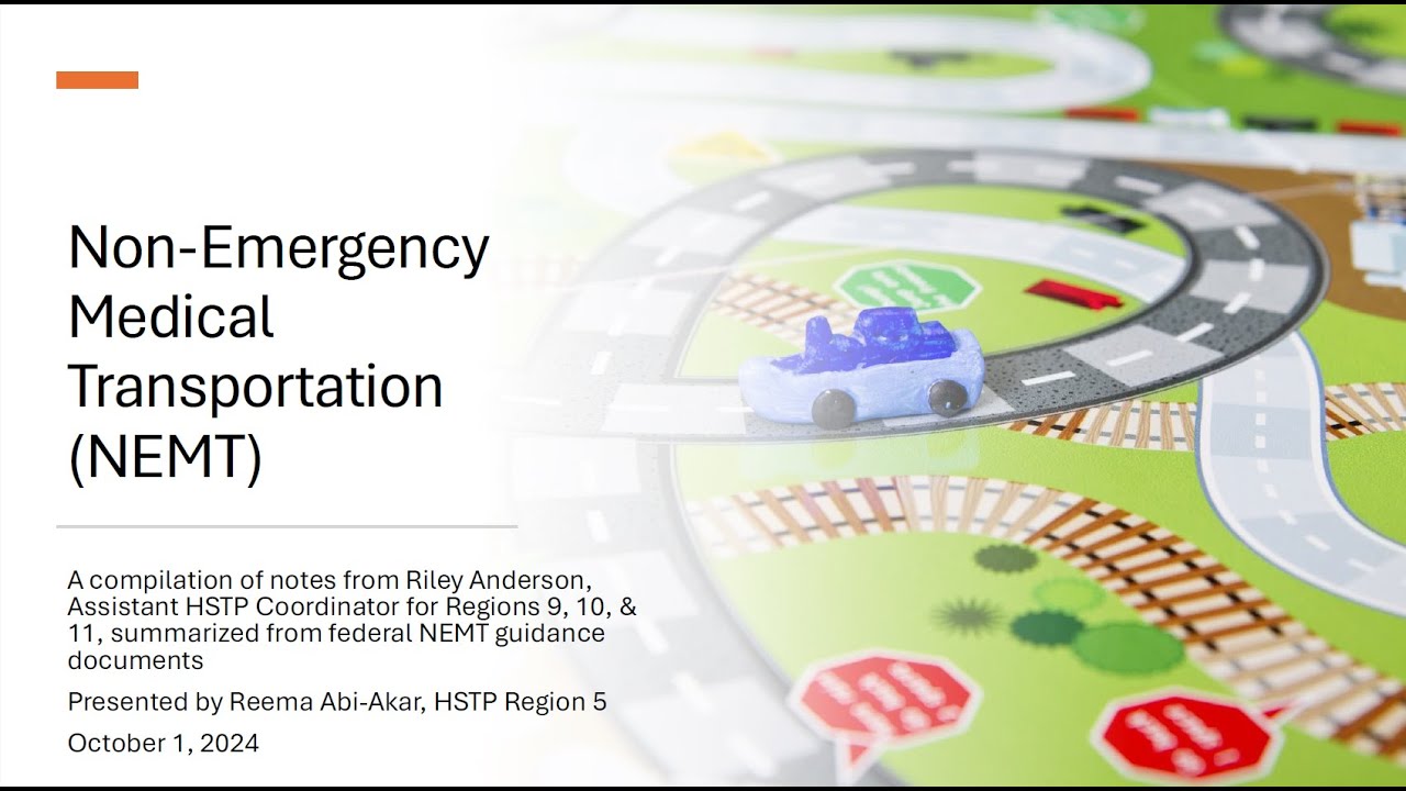 October 1, 2024 HSTP Meeting (Audio only with PowerPoint)