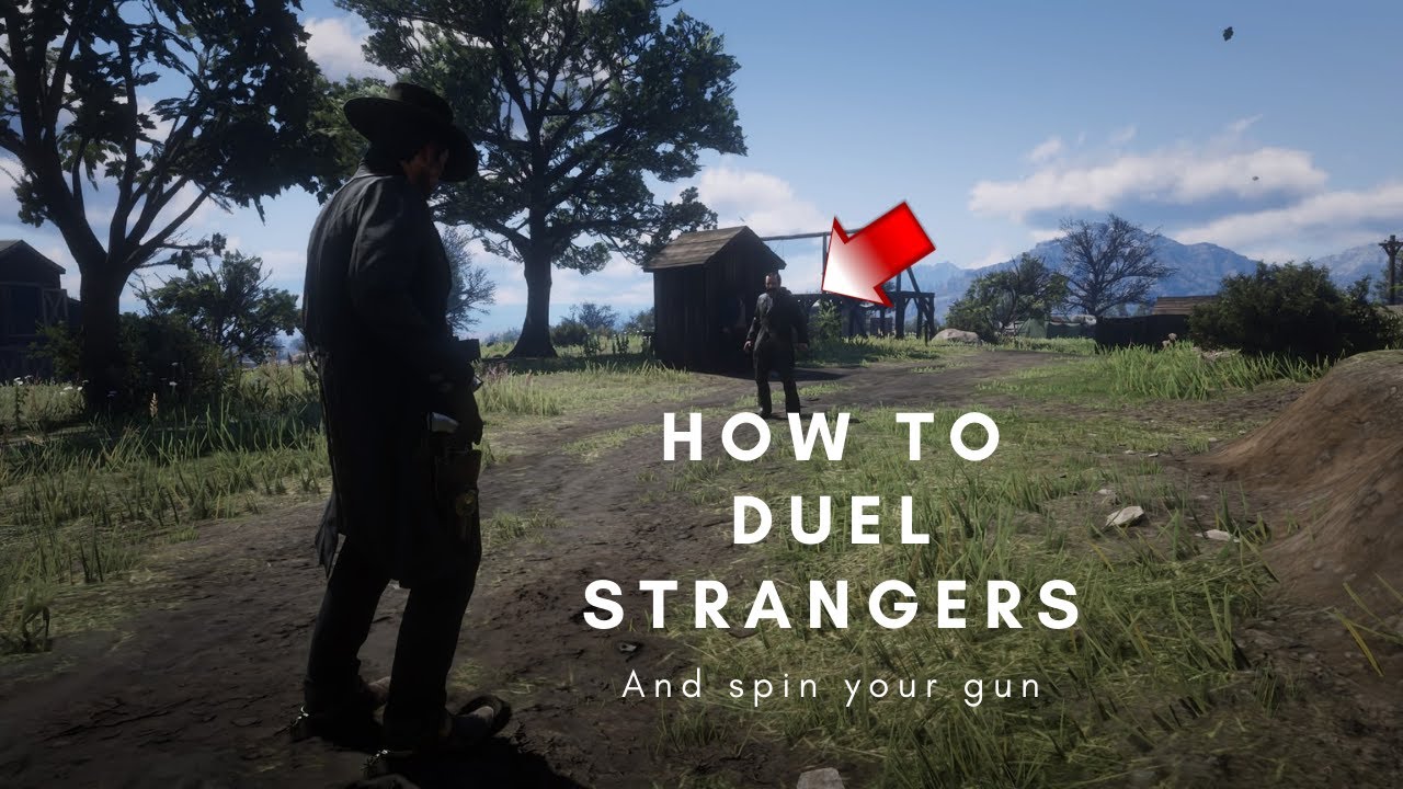 Как драться на дуэли с незнакомцами и вращать оружие в Red Dead Redemption 2 (PS4) | Советы и рек...