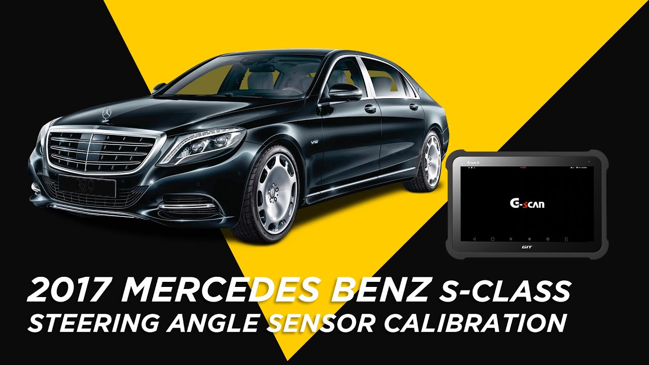 2017 Mercedes Benz Maybach Steering Angle Sensor Calibration