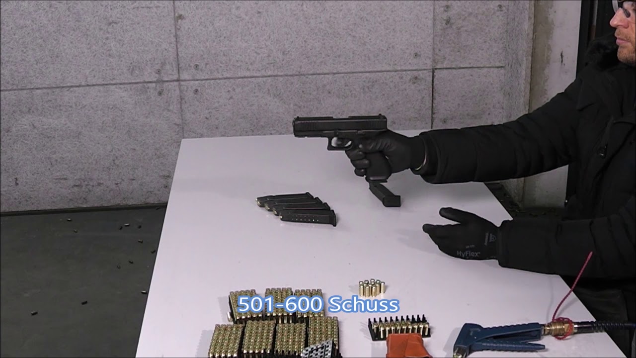 Glock 17 Gen5 // 9mmPAK // 5000 Schuss Belastungstest