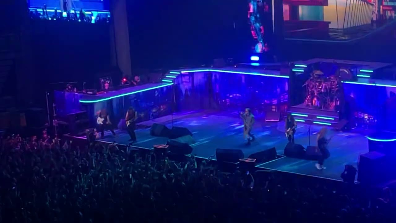Iron Maiden Ljubljana 28. 05. 2023. Blade Runner intro + Caught Somewhere in Time