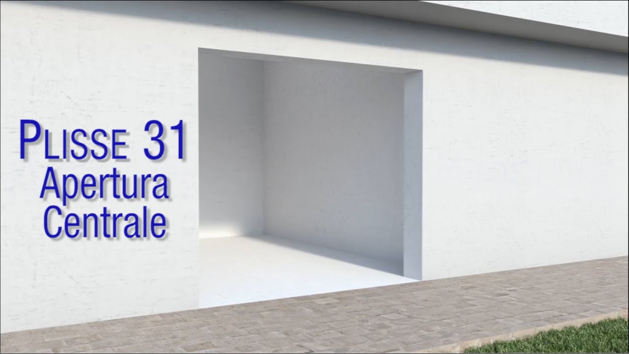 Zanzariera Plisse 31 Apertura Centrale - Istruzioni di montaggio