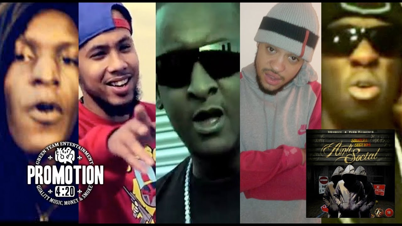 SQUEEZE SECTION, SHOWER MALIK, GHOST, JOHNNY GUNZ & YOUNG RICO - ANTI SOCIAL [ANTI SOCIAL]