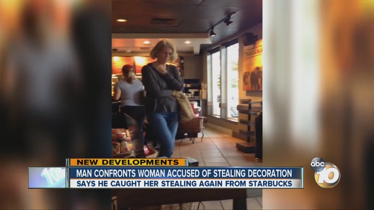 Man confronts woman who was captured on video stealing his Halloween decorations