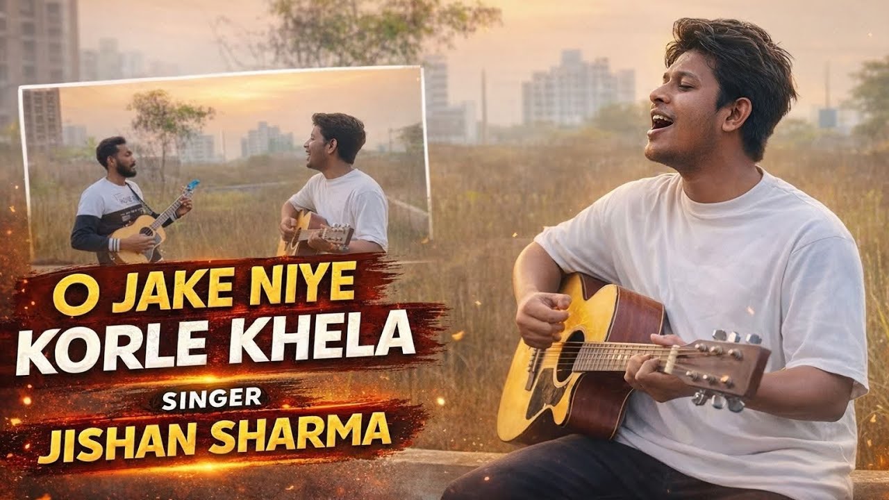 ও যাকে নিয়ে করলে খেলা দিলে এই অবহেলা | O jake niye korle khela | Cover By Jishan | Minhaz 