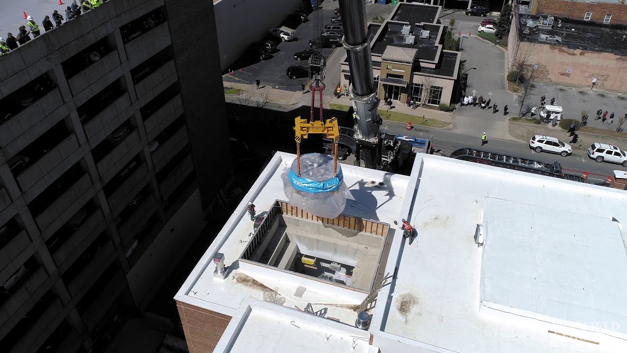 Cyclotron Installation: Proton International at the University of Alabama at Birmingham