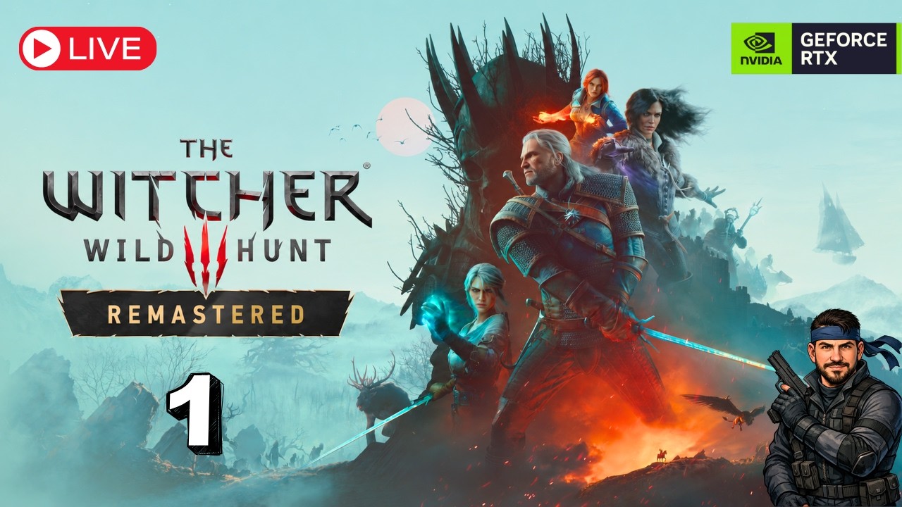 THE WITCHER 3: WILD HUNT REMASTERED - Story Playthrough - Part 1