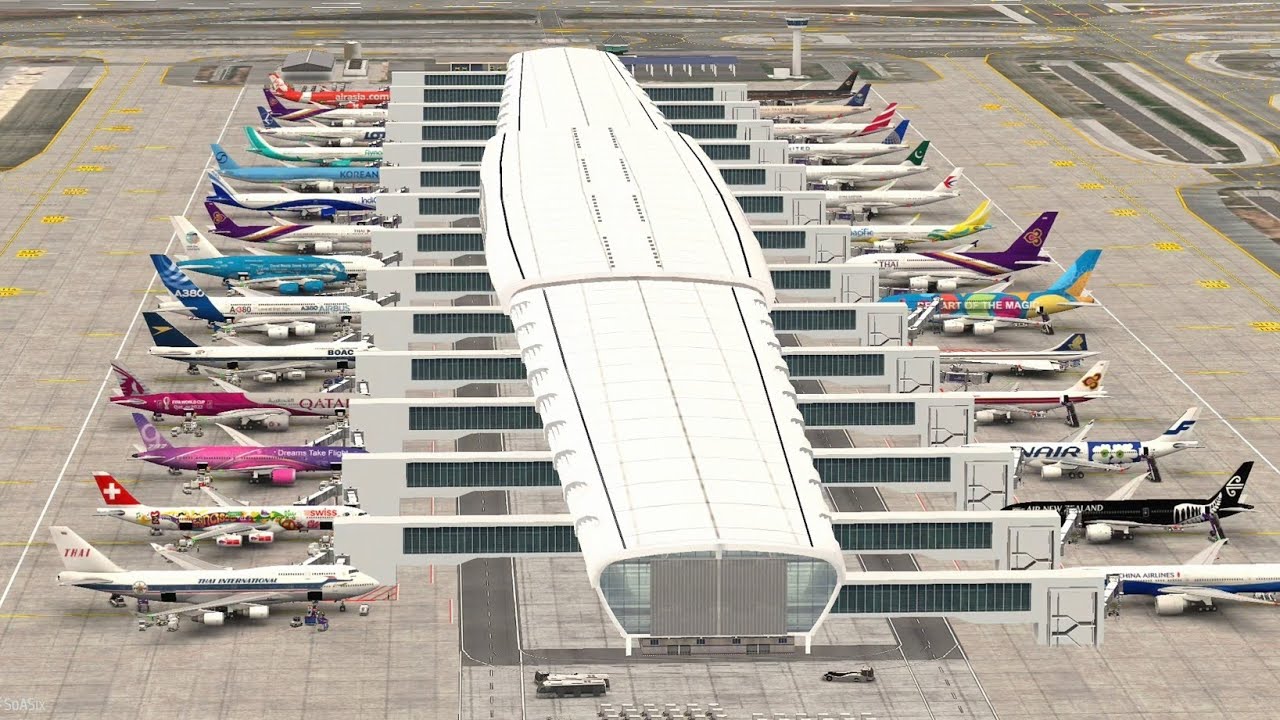 BANGKOK Airport Gameplay #15 | Plane Spotting | World of Airports