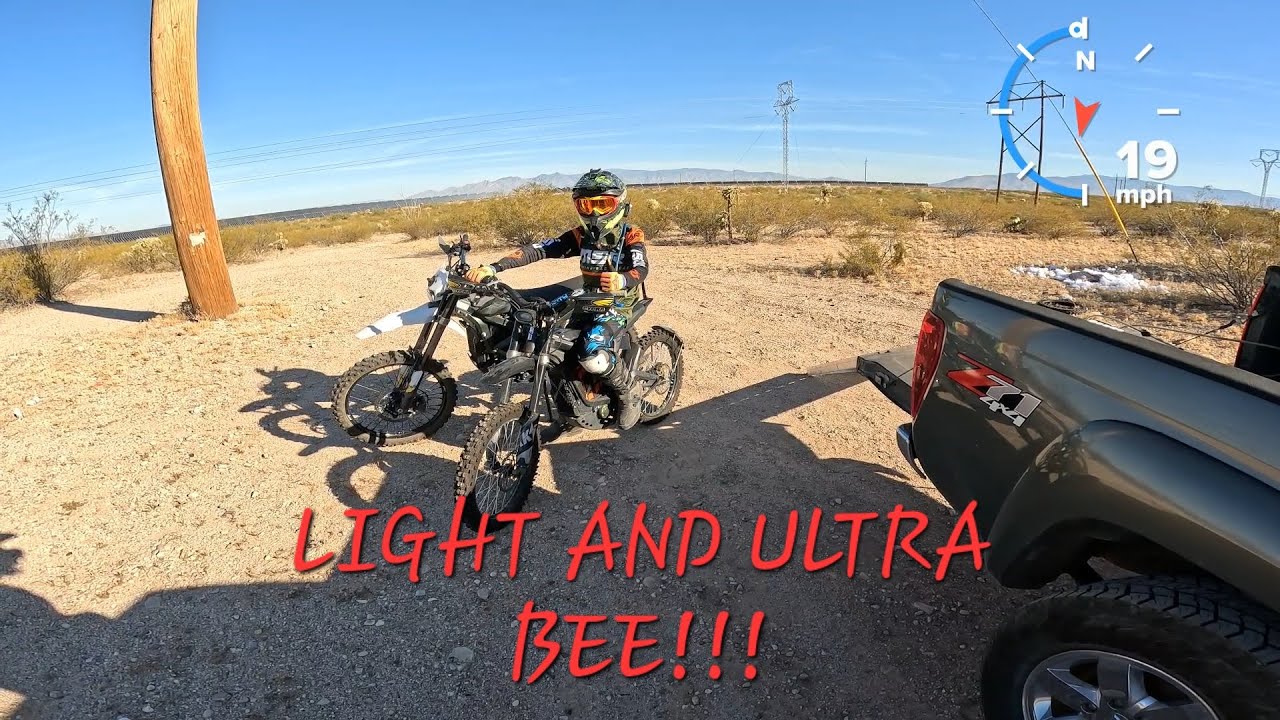 LIGHT & ULTRA BEE!!! // Sonoran Desert Single Track