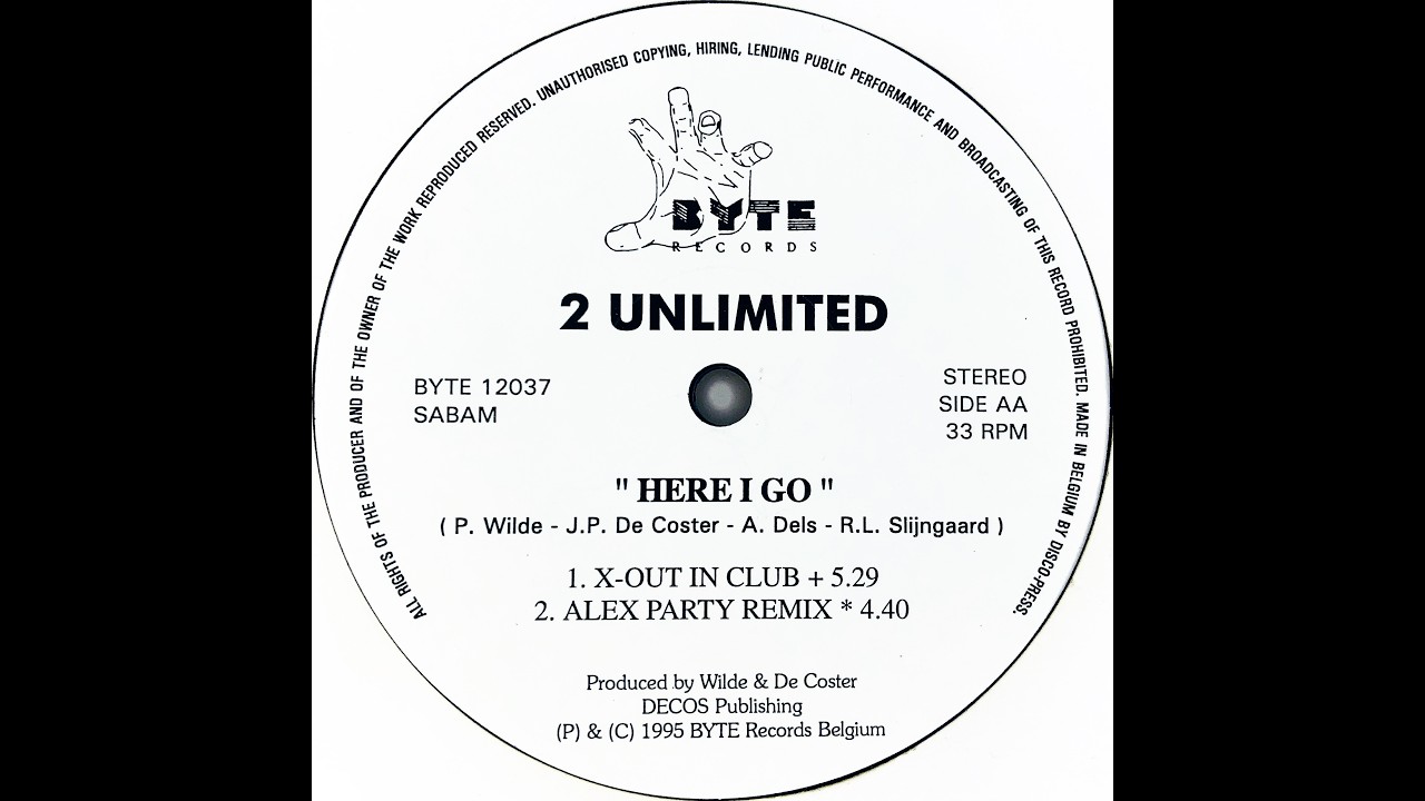 2 Unlimited • Here I Go (X-Out In Club) (1995)