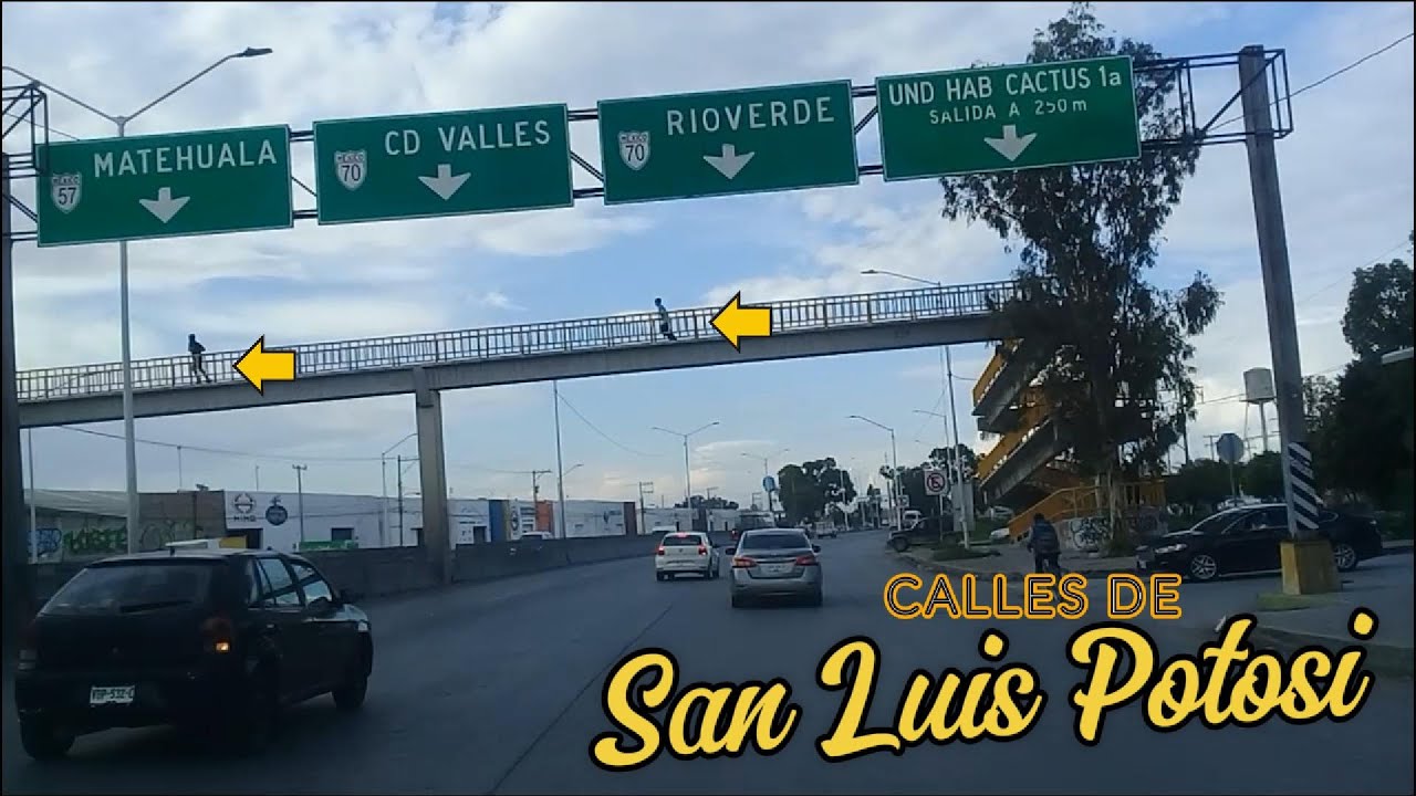 Recorriendo calles y avenidas de San Luis Potosí.