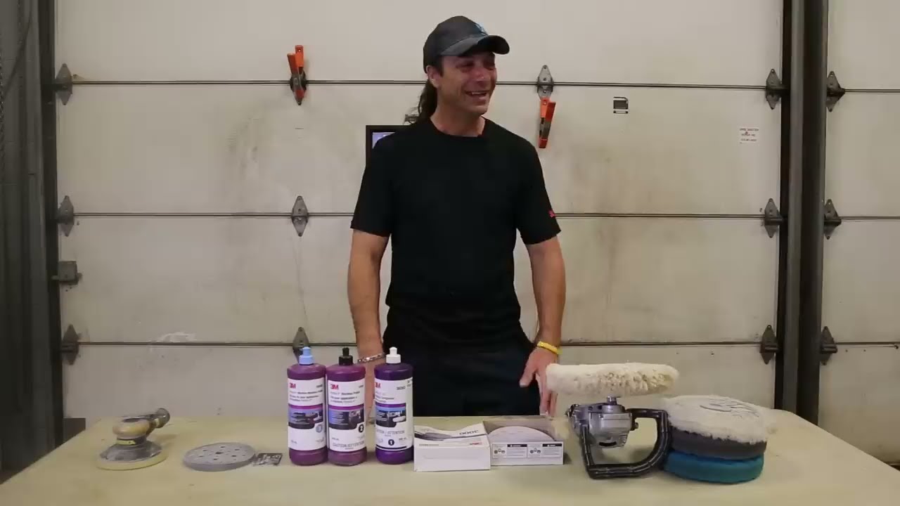 Professional wet/dry sanding and polishing tutorial. 3m Trizact system, EX Compound