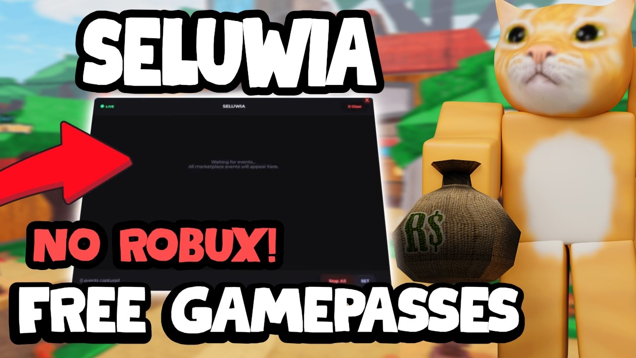 How To Get Every GAMEPASS For FREE! NO ROBUX NEEDED, SELUWIA SCRIPT!