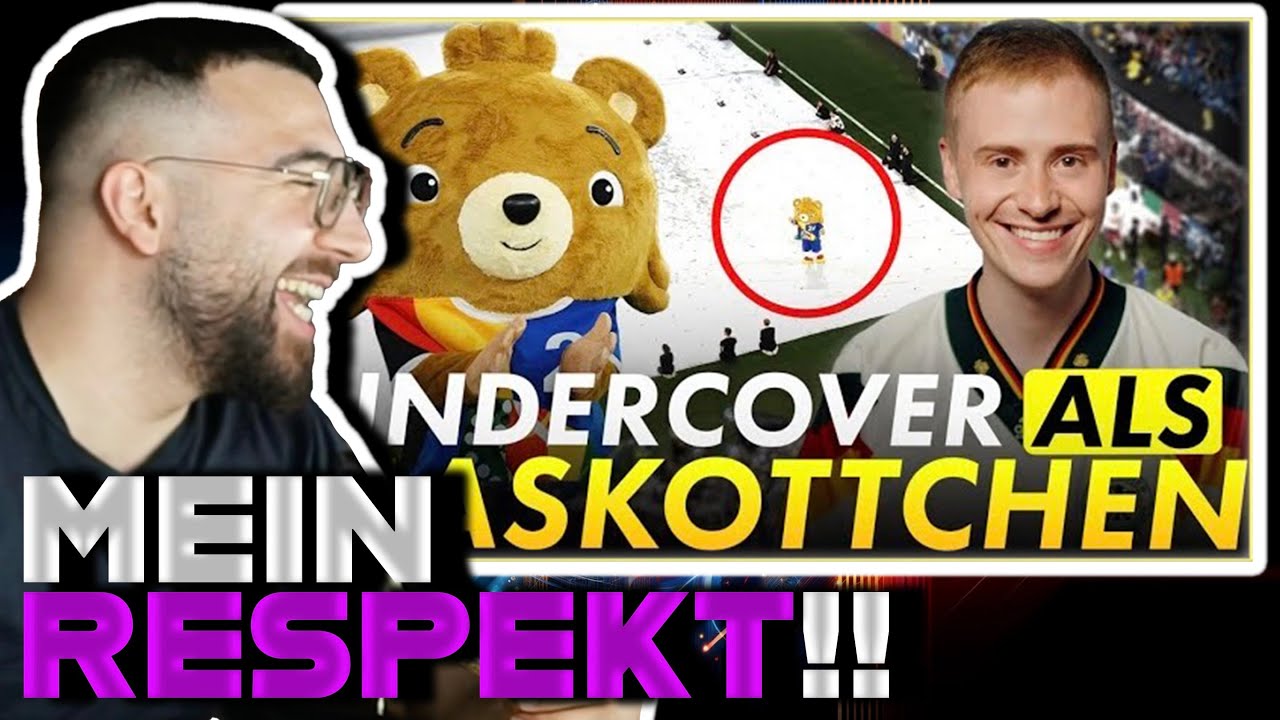 ER IST PROFESSIONELL KRIMINELL!! 😳🤣 || Mert reagiert auf „Fake-Maskottchen“ || MertAbiReacts