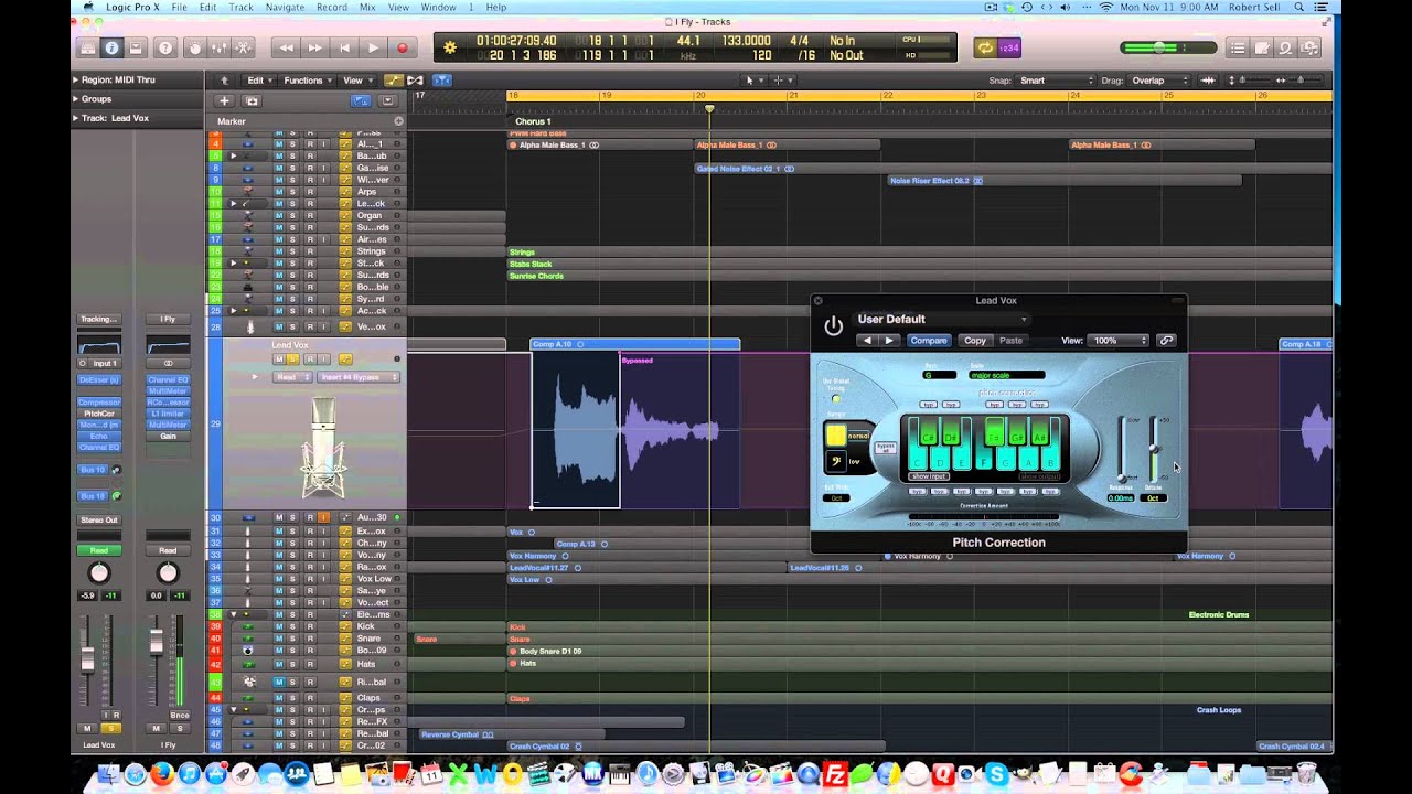 Auto Tune Vocal Effect in Logic Pro X