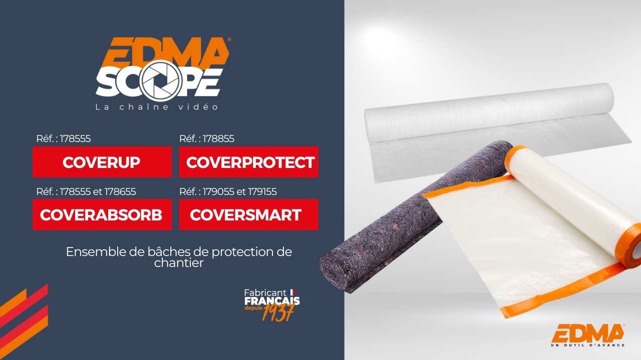 EDMA COVER | B&acirc;ches de protection de chantier - R&eacute;f. : 178755 - 178555 - 178855 - 179055