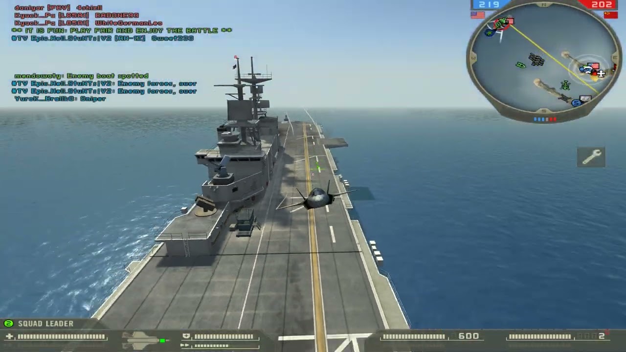 Battlefield 2 - Wake Island in the F35 #battlefield #bf2 #gamers
