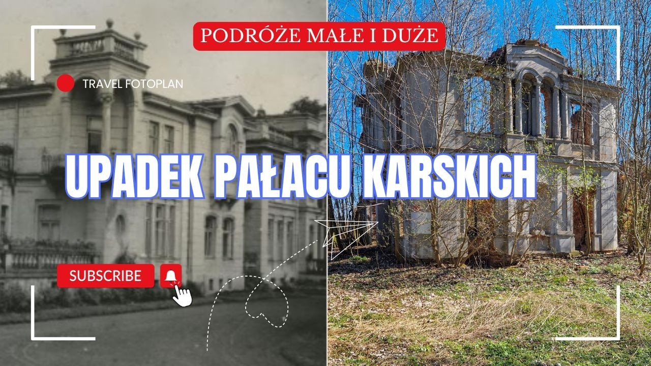 Ruiny pałacu Karskich we Włostowie – zapomniana perła historii | Travel Fotoplan.