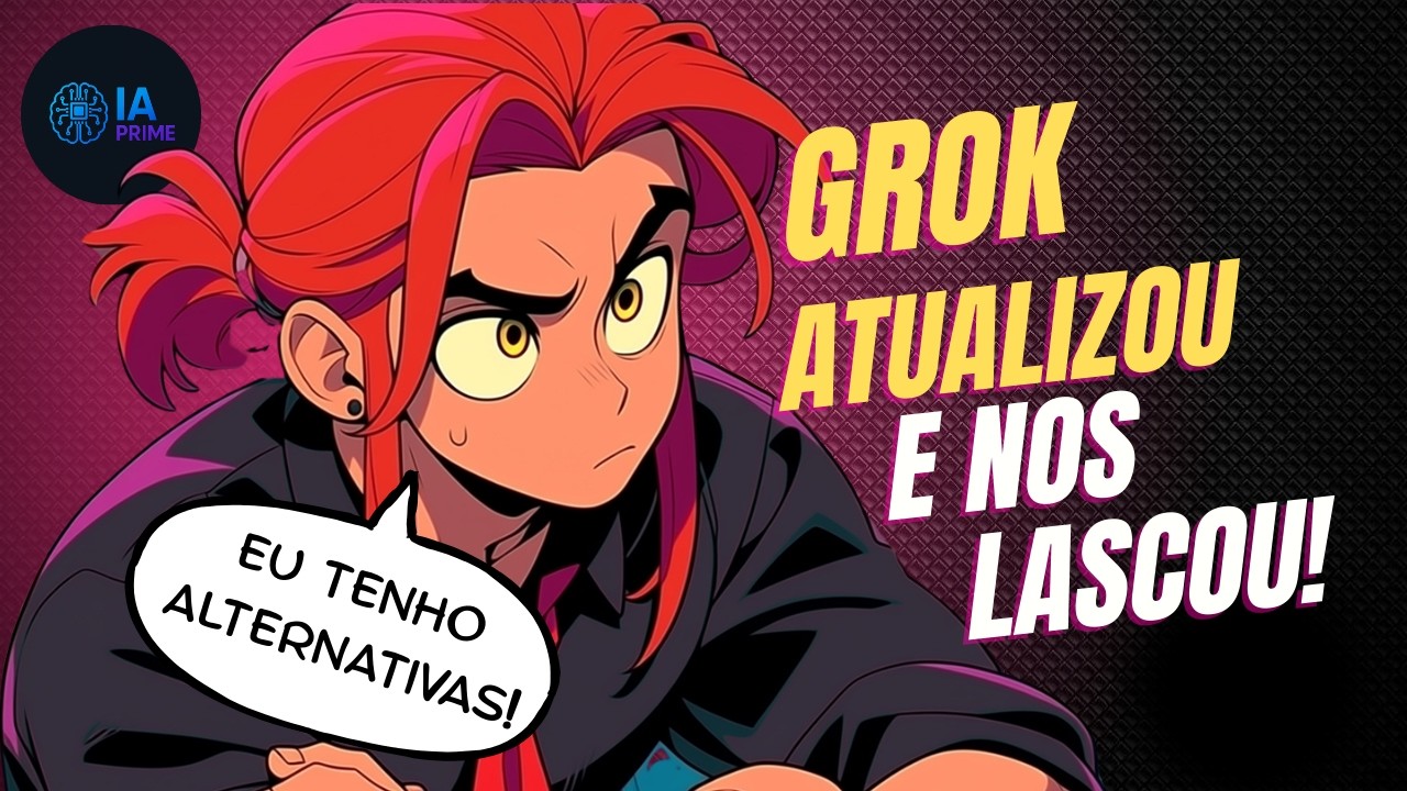 🚨 JÁ ERA!! GROK ATUALIZOU DE NOVO E NOS LASCOU!!!