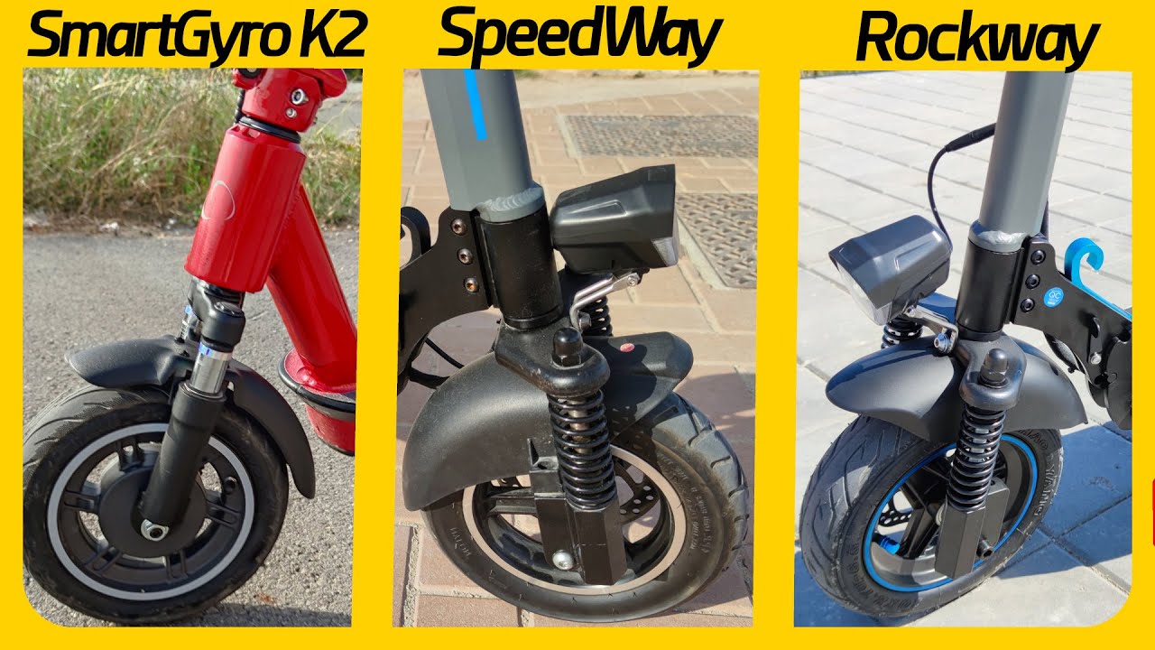Smartgyro K2 vs Rockway vs Speedway ✅ COMPARATIVA y DIFERENCIAS | ¿Que patinete es mejor?