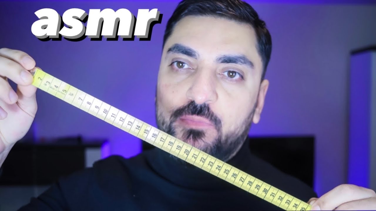 Asmr/Measuring Your Face/Personal Attention/Roleplay