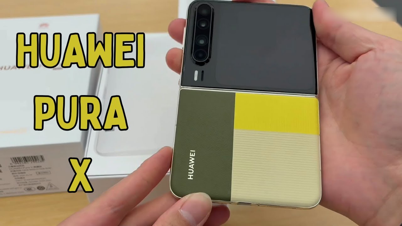 Huawei Pura X Unboxing & Hands-on Full Review