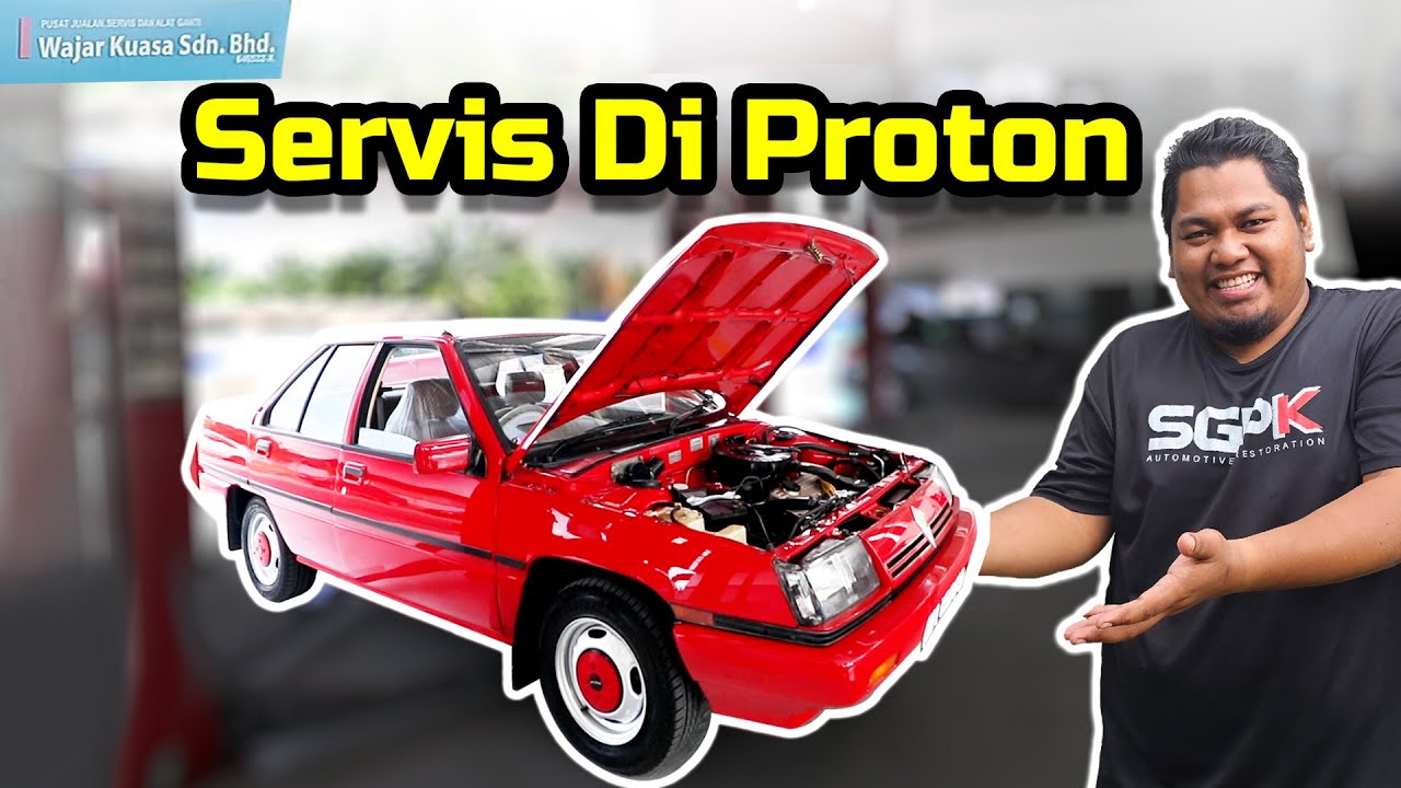 1st Service Di Proton 3S Center | Walk-around Saga 35th Anniversary