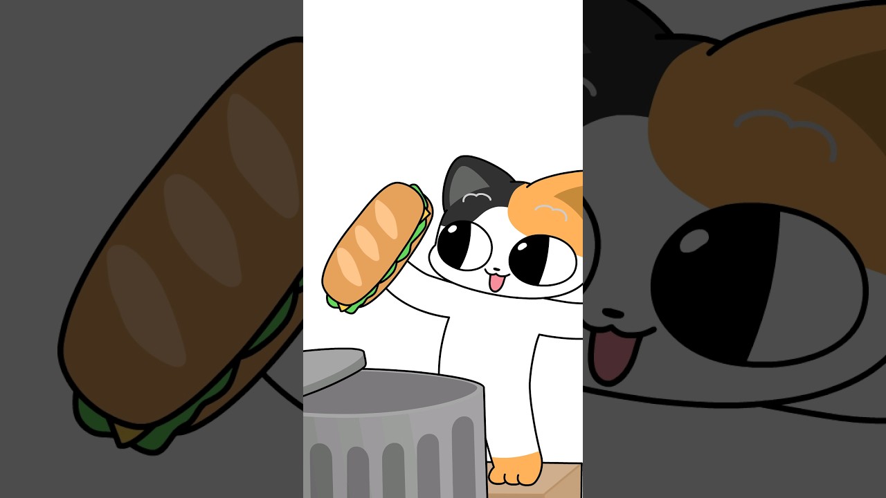 Бродячая кошка в Block Blast