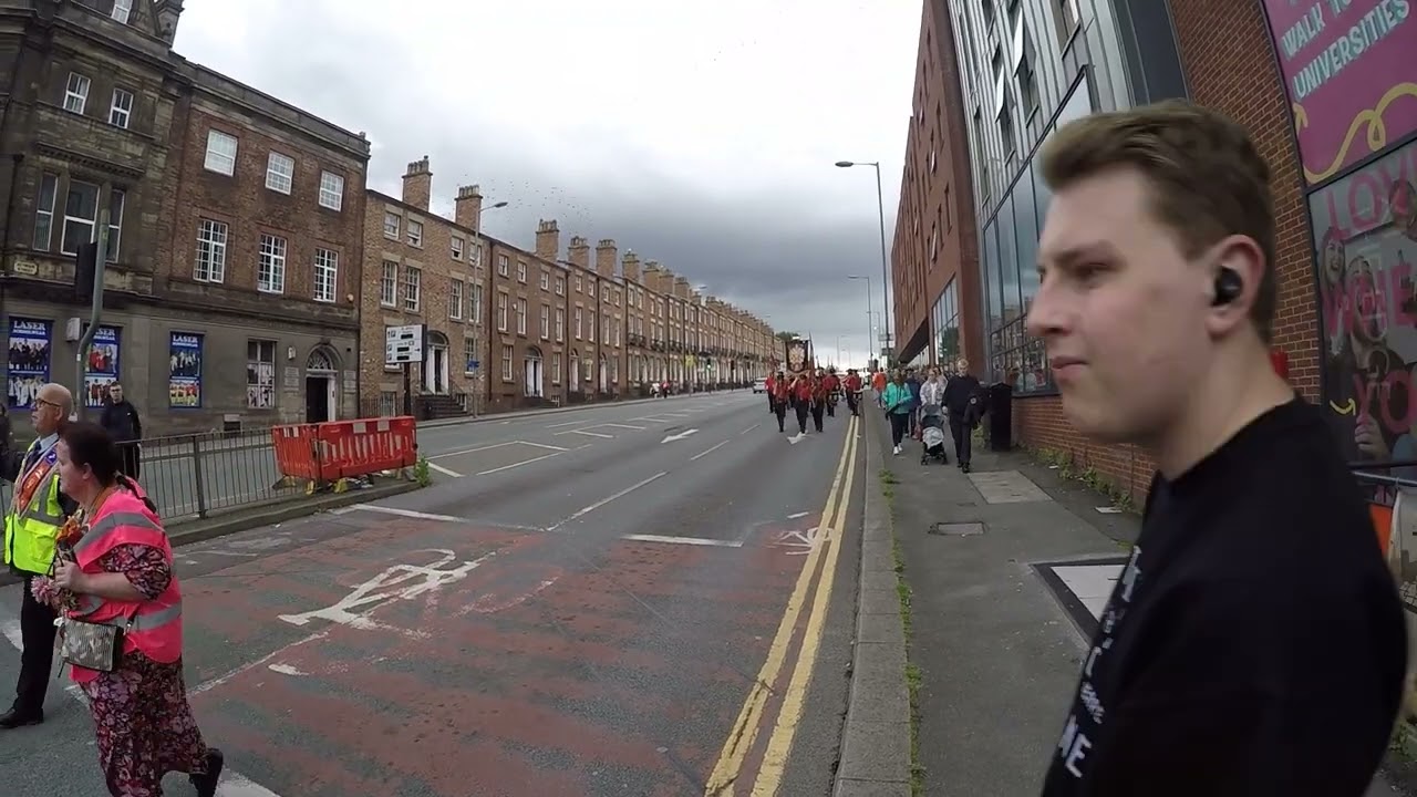 12th OF JULY 2023 ORANGE LODGE PARADE LIVERPOOL MORNING
