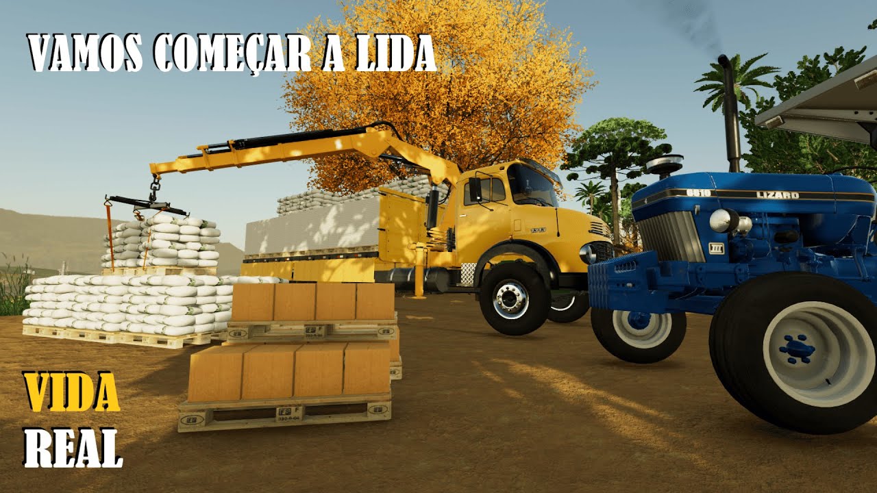 Chegou o pedido para come&ccedil;ar a semear o Tabaco || Vida Real || Farming Simulator 22 - EP02