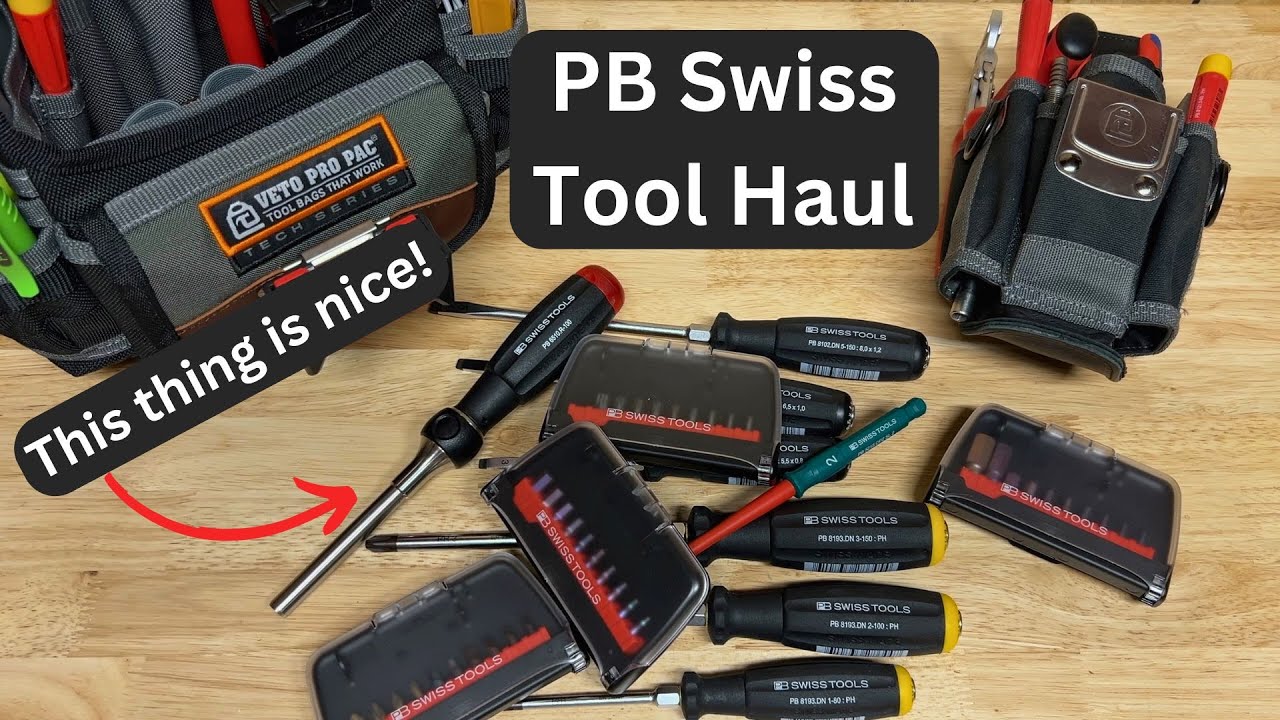 PB Swiss Tool Haul: так много хороших инструментов