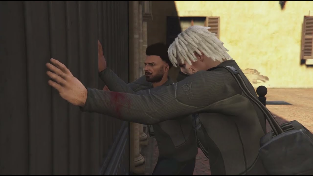 In GTA with Jacob and Bobby.