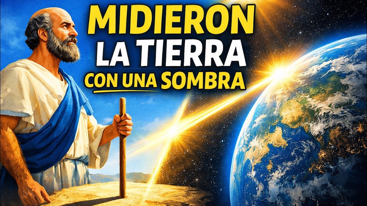 Hace 2.000 años midió la CIRCUNFERENCIA de la TIERRA con un palo  #Eratóstenes