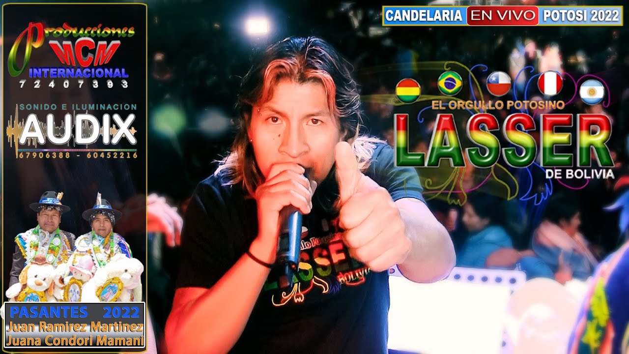 EL ORGULLO POTOSINO  LASSER ( en vivo)  CANDELARIA 2022 MCM PRODUCCONES