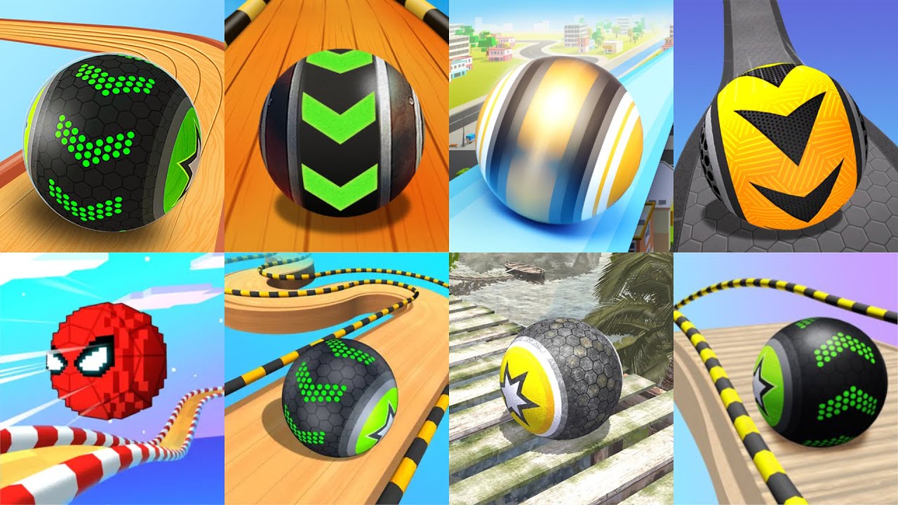 Going Balls Vs Sky Rolling Ball 3D, Fly Ball, Action Balls, Rollance Adventure Balls, Sky Escape