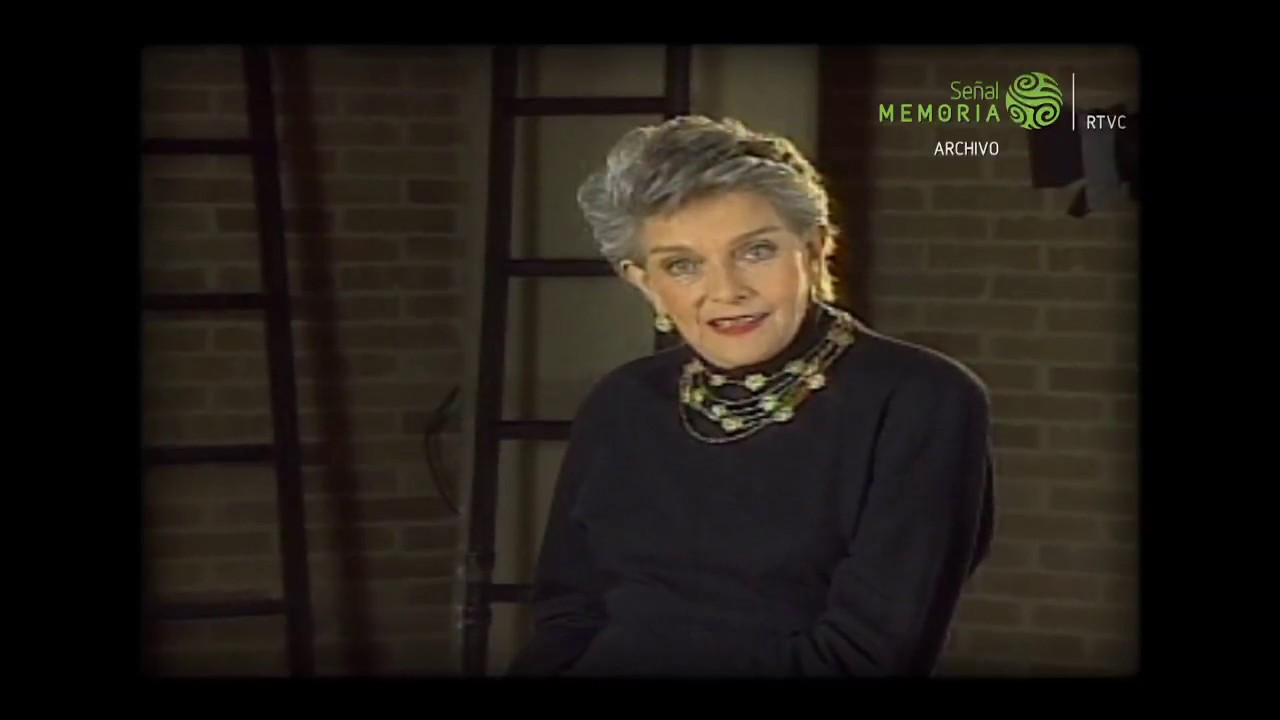 La primera dama de la televisión en Colombia: Gloria Valencia de Castaño