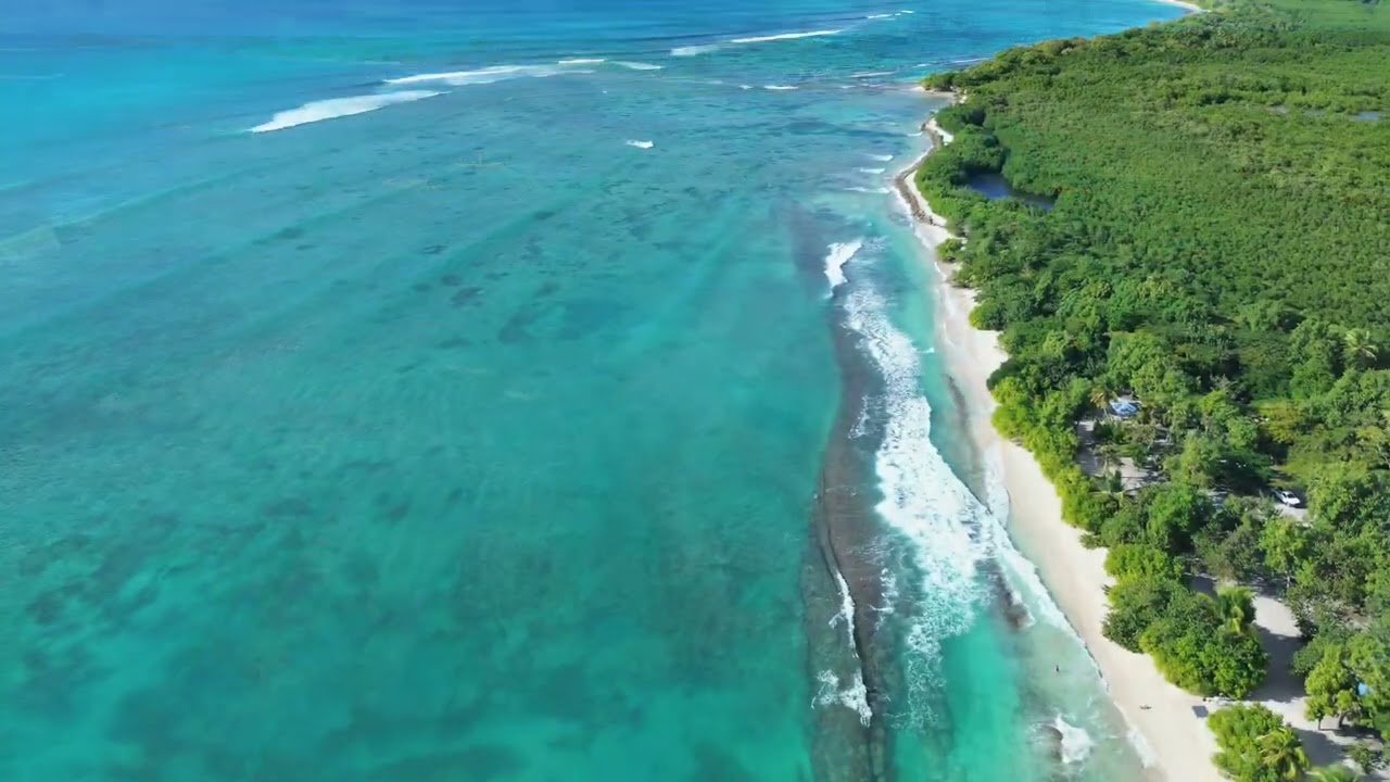 Plage du Souffleur, Guadeloupe, 2026 [4k]