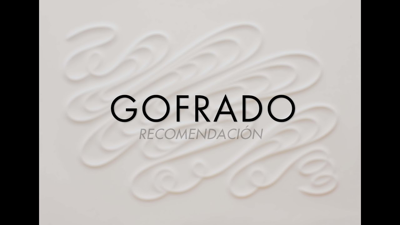 Gofrado | Glosario