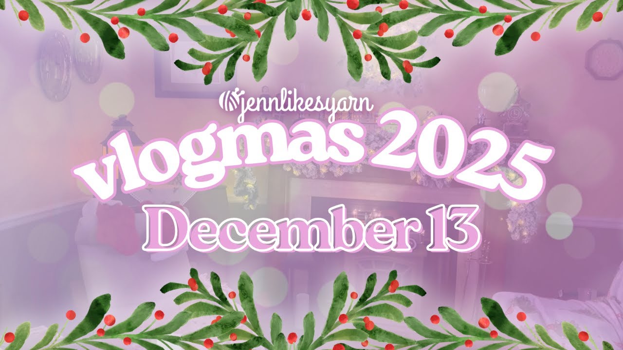 2025 Vlogmas День 13 | В гостях у папы | Ранние подарки на день рождения Скотту | Обсуждение пряж...